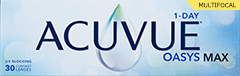 ワンデーアキュビュー オアシス MAX　マルチフォーカル